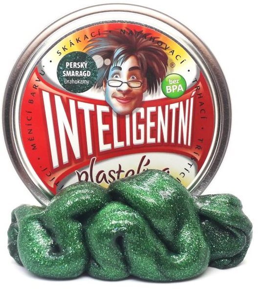 Inteligentná plastelína – Perzský smaragd (drahokamy)