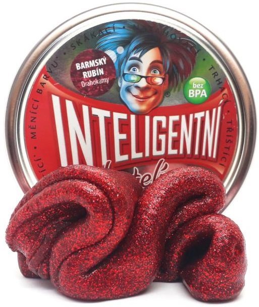 Inteligentná plastelína – Barmský rubín (drahokamy)