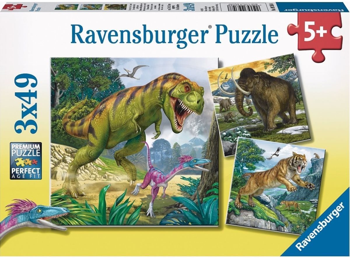 Ravensburger 93588 Dinosaury a čas