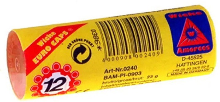 Mikrotrading Kapsuly „12" 240 výstrelov v tube