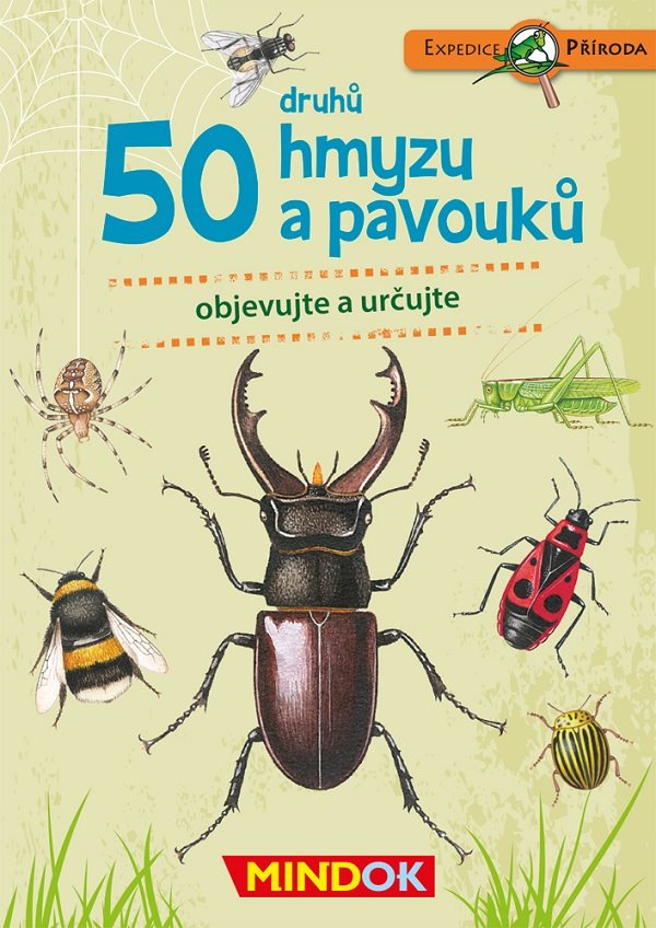 Expedícia príroda – 50 druhov hmyzu a pavúkov