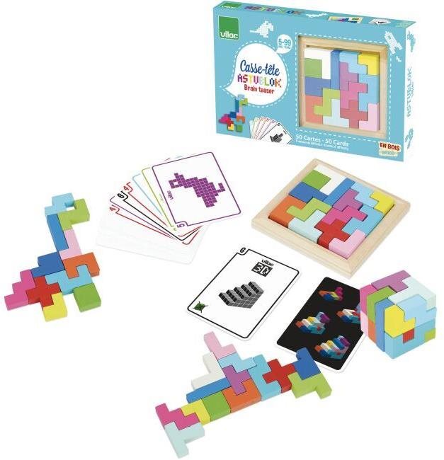 Vilac 3D tangram farebný