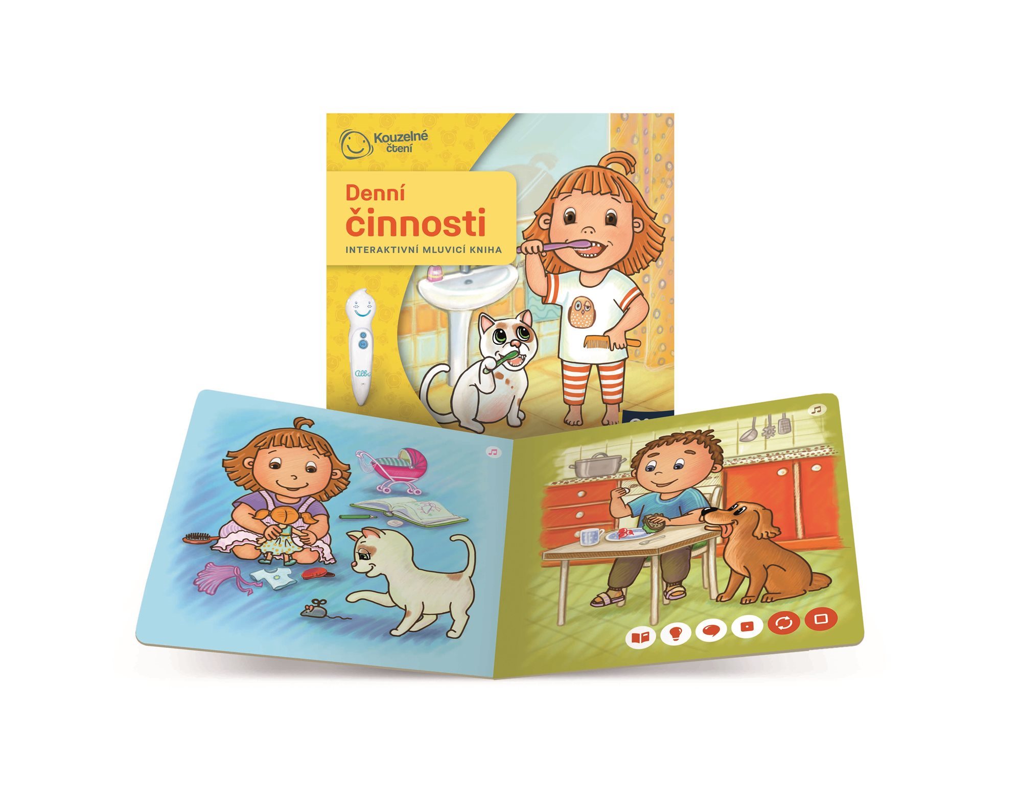 Kúzelné čítanie – Denné činnosti – minikniha