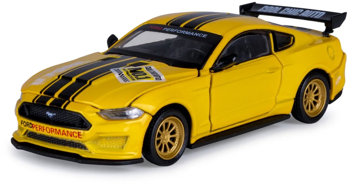 Jamara Ford Mustang GT Diecast 1:42 žlté 2v1