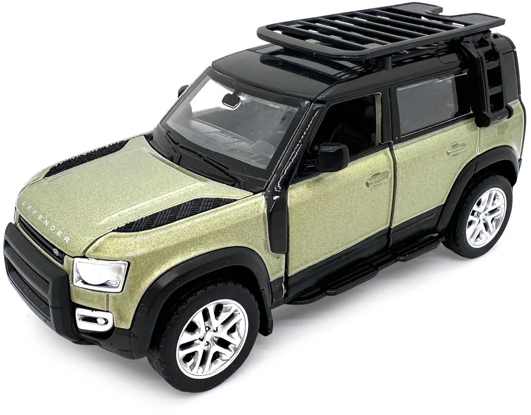 Jamara Land Rover Defender 110 Diecast 1:43 zelené 2v1