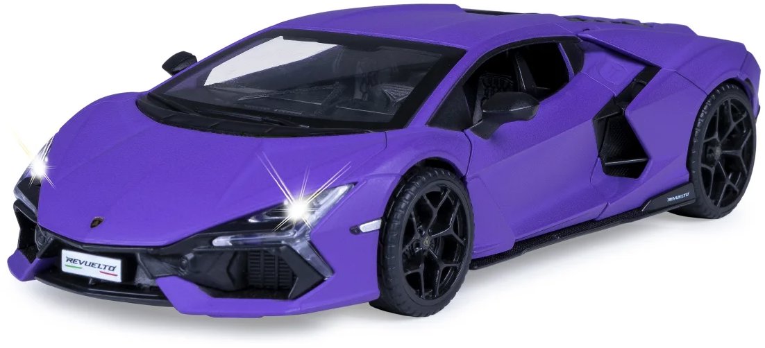 Jamara Lamborghini Revuelto Diecast 1:32 fialové vrátane batérií