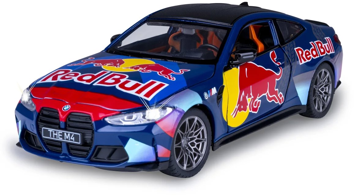 Jamara BMW M4 Diecast 1:24 modré vrátane batérií