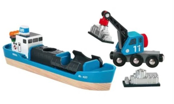 Brio World 33534 Nákladná loď a žeriav
