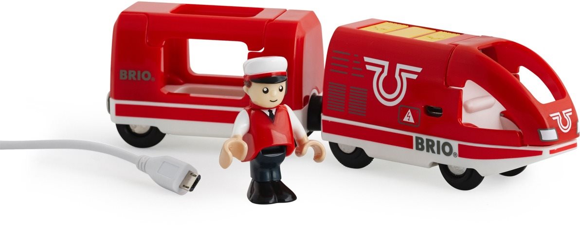Brio World 33746 Dobíjací vlak s USB káblom