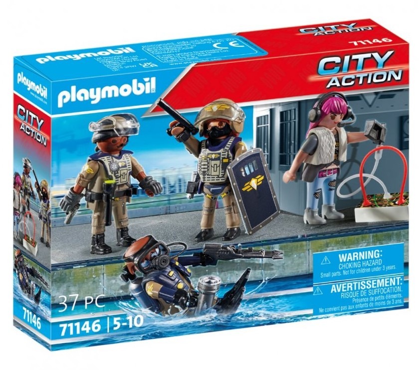 Playmobil 71146 Súprava figúrok špeciálne jednotky