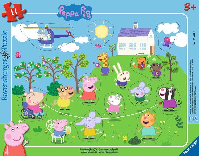 Prasiatko Peppa 8 – 17 dielikov