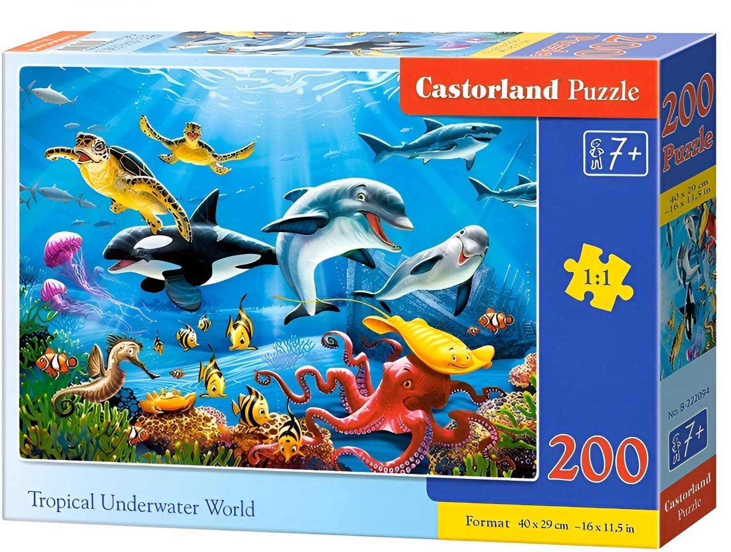 CASTORLAND Puzzle Oceán 200 dielikov