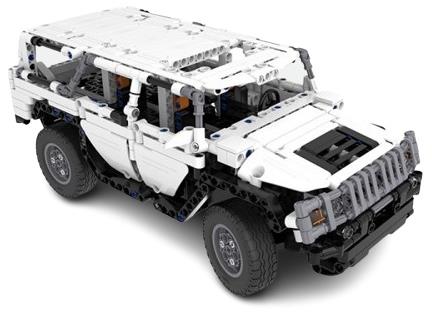 CaDA RC stavebnica Hummer H2 Warrior 325 dielikov