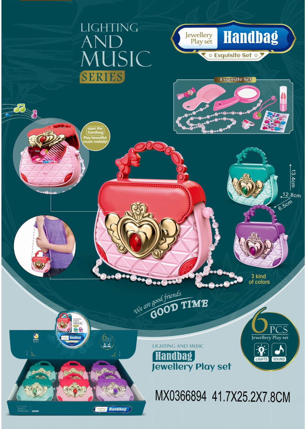 Alltoys Hracia sada kabelka s doplnkami