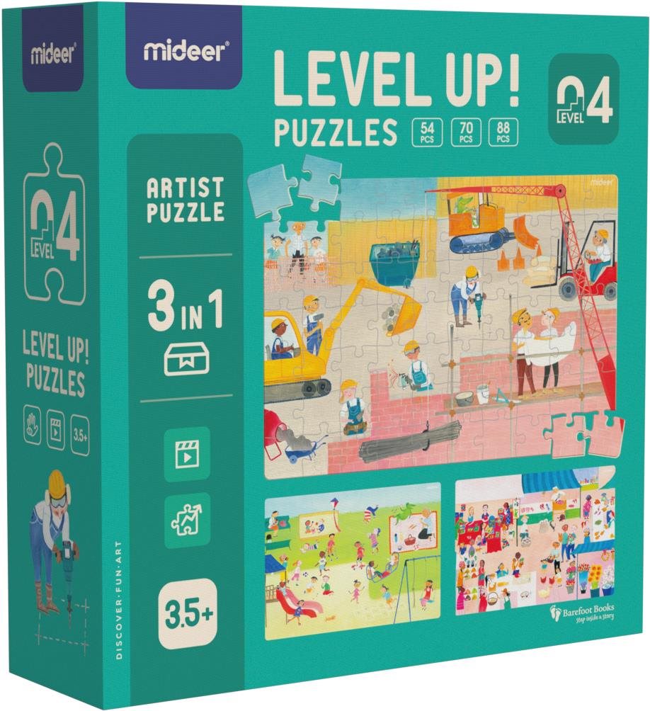 Mideer Puzzle umelecký rad – O úroveň vyššie! 4