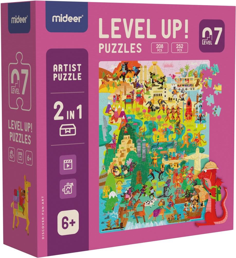 Mideer Puzzle umelecký rad – O úroveň vyššie! 7