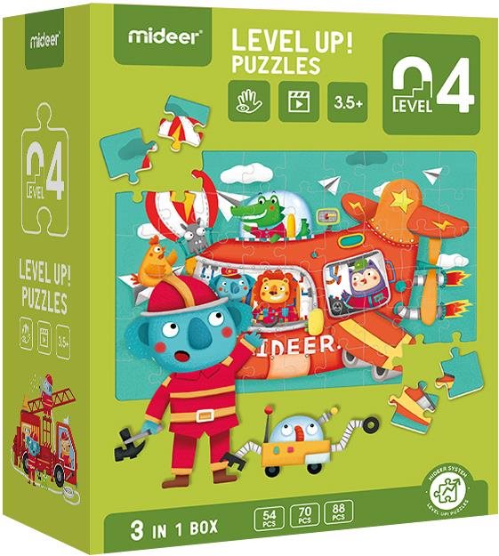 Mideer kreatívne puzzle – O úroveň vyššie! 4