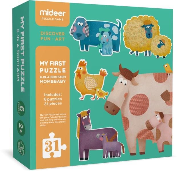 Mideer Mé první puzzle - Maminka a dítě