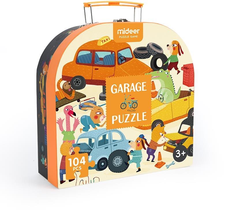 Mideer puzzle – Moja garáž, darčekové balenie