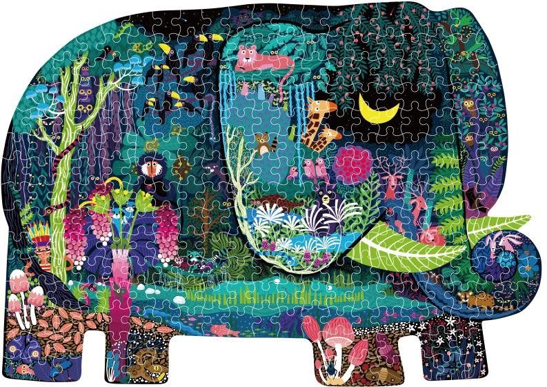 Mideer puzzle velkých zvířat - sloní sen