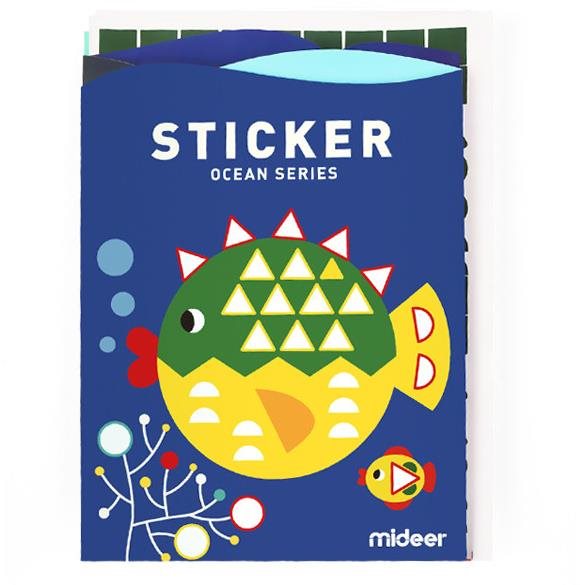 Mideer sada nálepiek – more