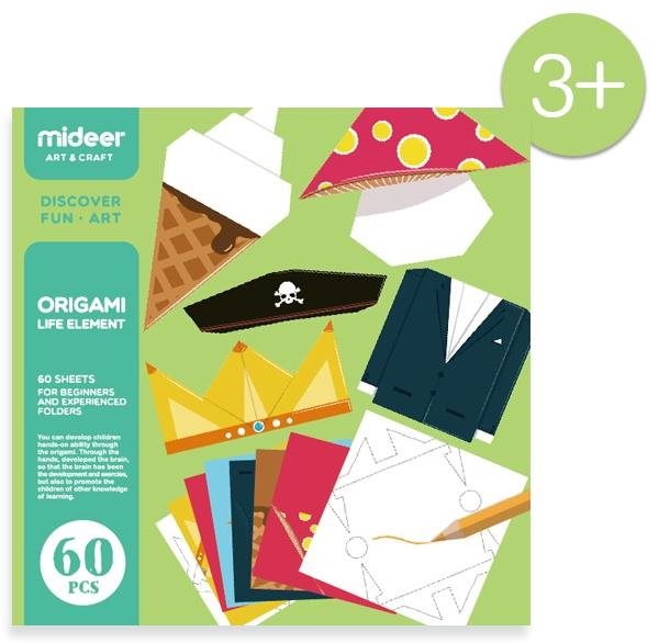 Mideer origami súprava – život