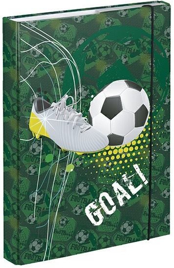 BAAGL Dosky na školské zošity A5 Futbal