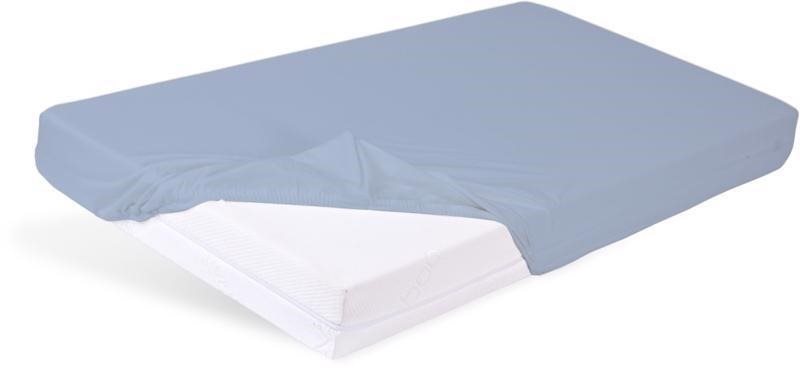 BABYMATEX Plachta ochranná s gumičkou Bamboo svetlomodrá 60× 120 cm