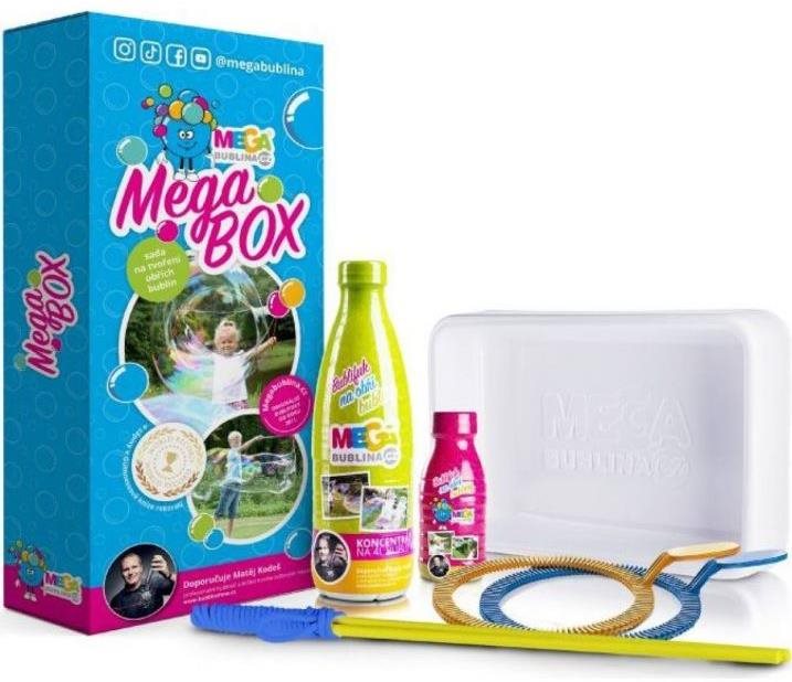 Megabublina – mega box – 6 ks