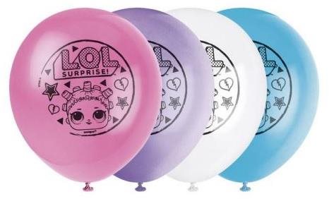Balóniky lol surprise – 30 cm – 8 ks