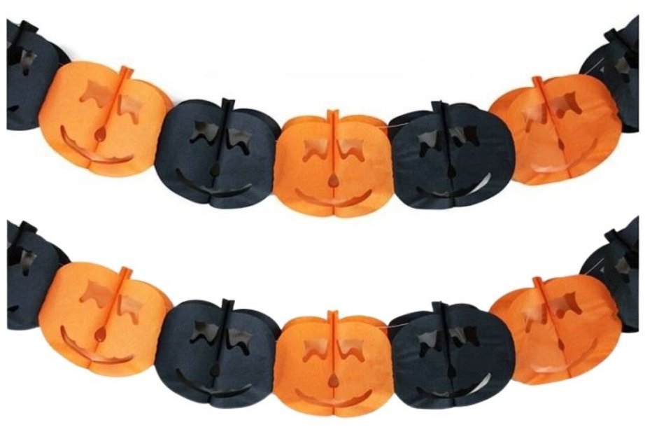 Rappa Girlanda Halloween tekvica 800 cm