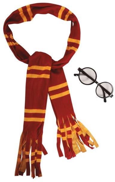 Sada Harry Potter – šál a okuliare – 2 ks