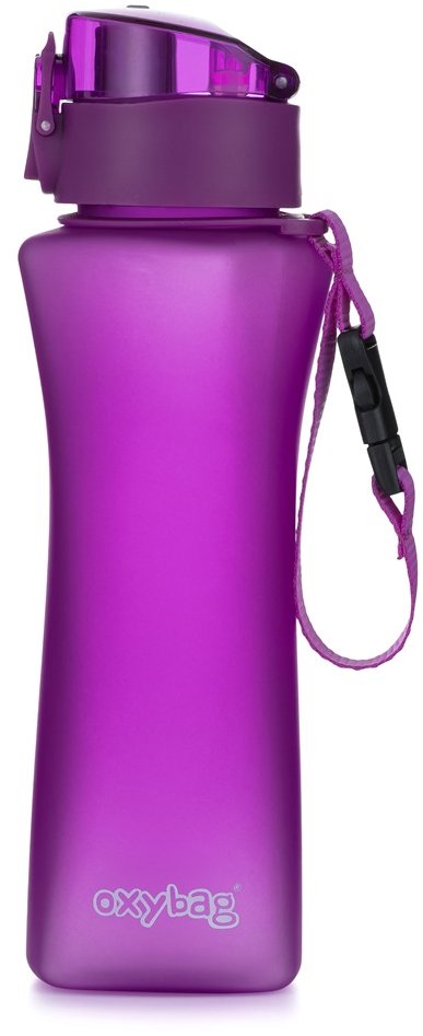Fľaša na vodu 550 ml tritan fialová-mat