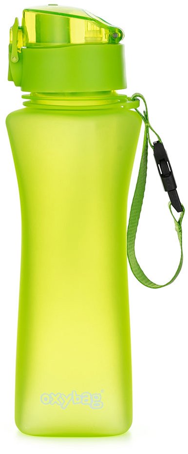 Fľaša na pitie 550 ml tritan zelená-mat