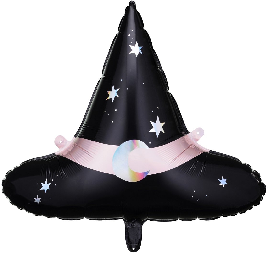 Fóliový balónik klobúk – halloween – čarodejnica – 60 cm