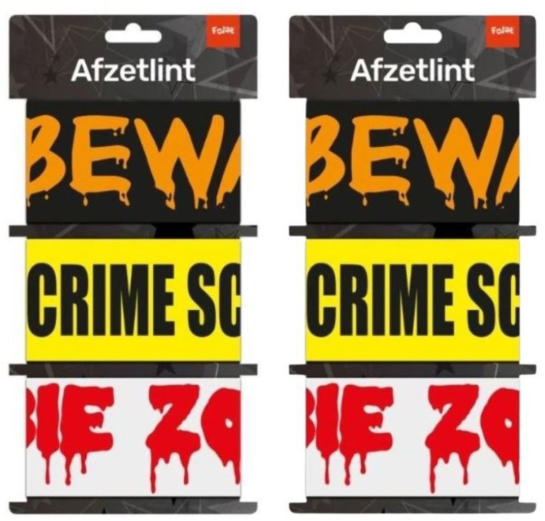 Folat Girlanda ohraničovacie pásky horor – halloween, 6 ks
