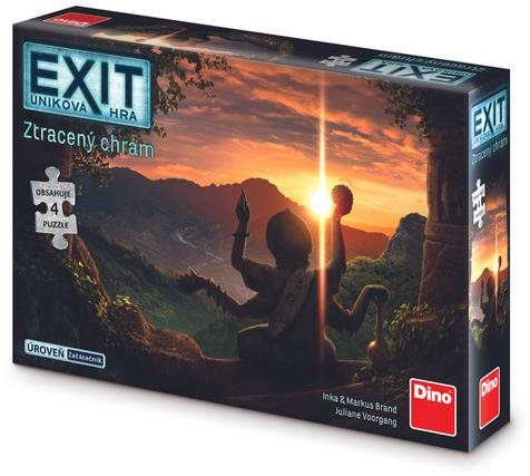 Dino Úniková hra s puzzle: Ztratený chrám