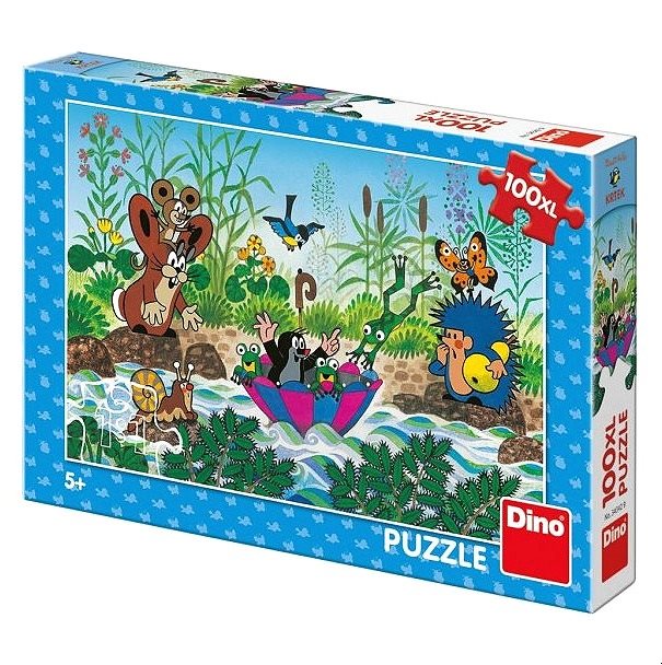 Dino Krtkova plavba 100xl puzzle nové