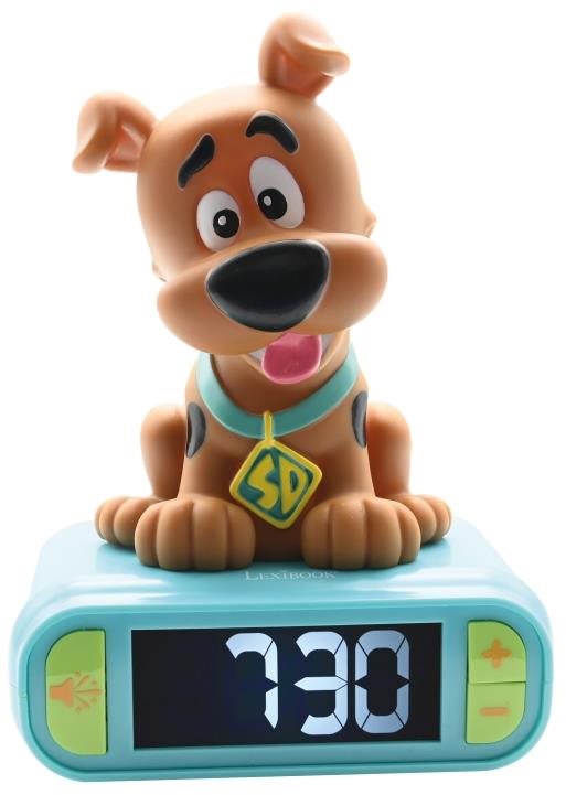 Lexibook Detský budík Scooby Doo s nočným osvetlením