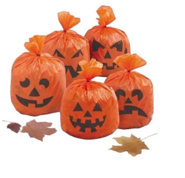 Dekorácia tekvice vrecúška 20 ks