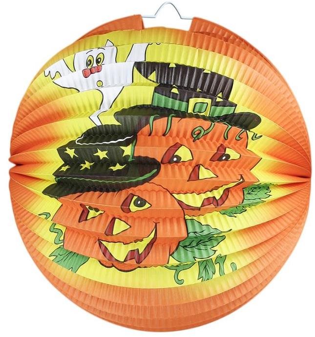 Lampión Halloween – veselé tekvice – pumpkin – 25 cm