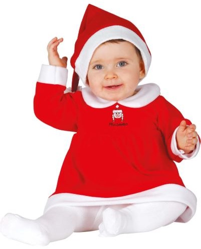 Detským kostým Santa Claus - Mikuláš - Vianoce - veľ. 12-18 mesiacov