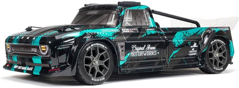 Arrma Infraction 3S BLX 1:8 RTR tyrkysové