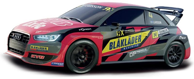 SCX Original Audi S1 WRX Blaklader