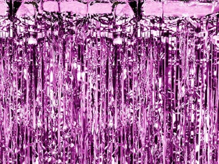 Párty závěs 90 x 250 cm - fialová