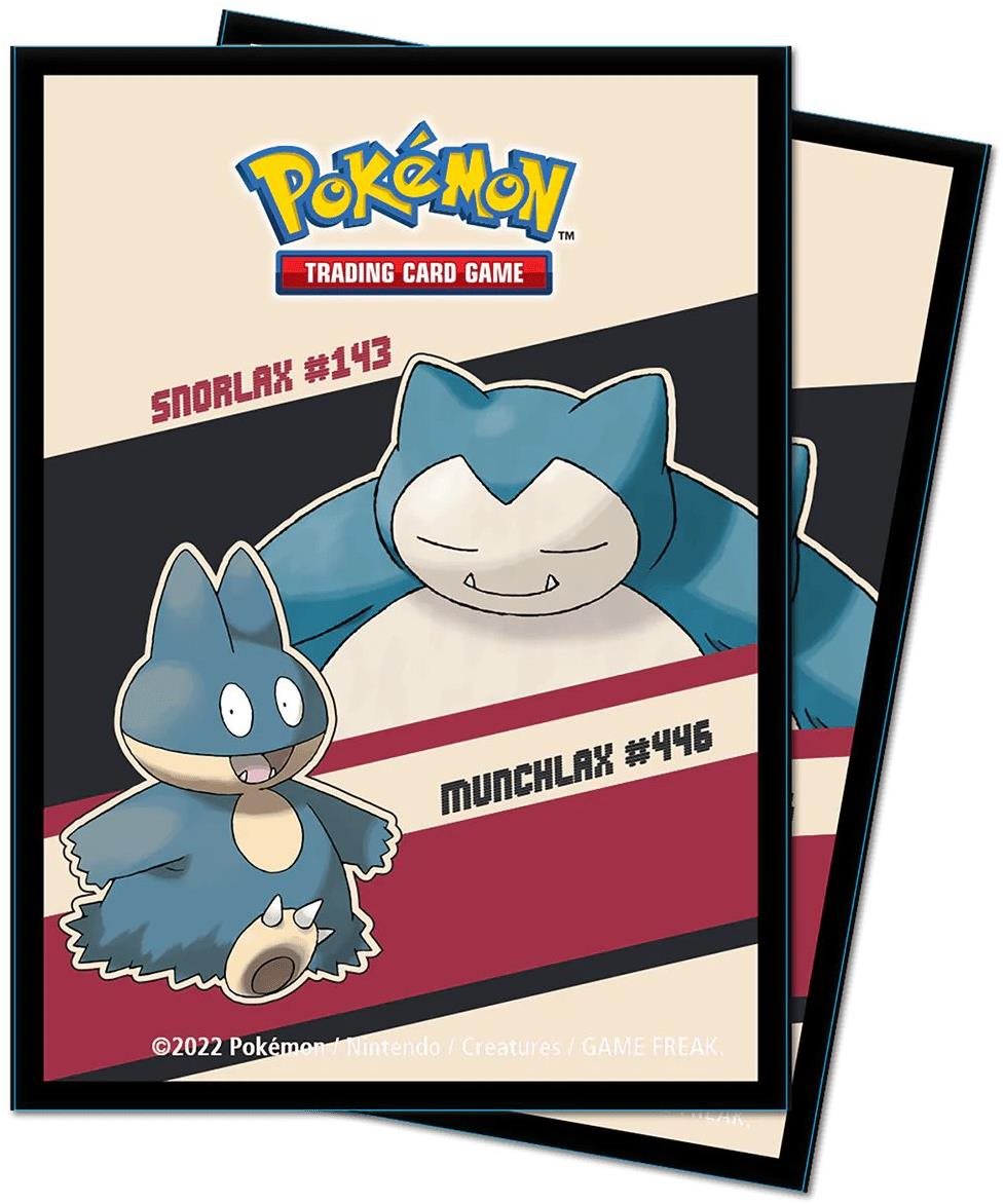 Pokémon UP: GS Snorlax Munchlax – Deck Protector obaly na karty 65 ks