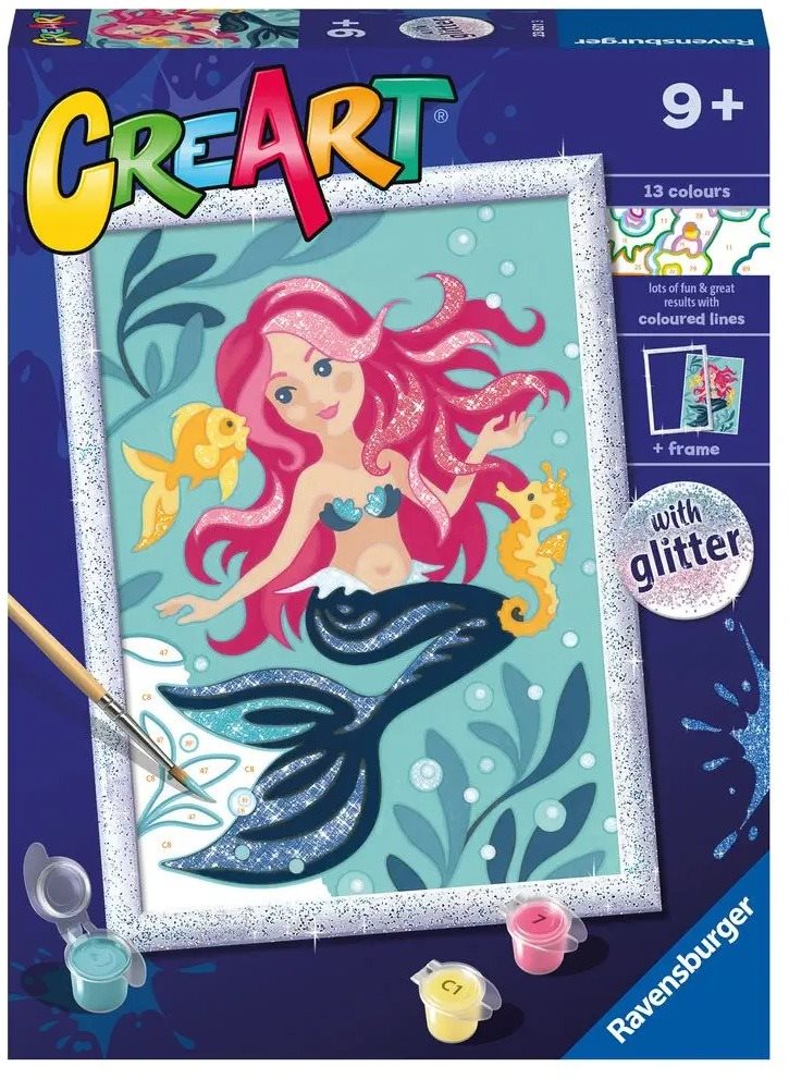 Ravensburger 236213 CreArt Očarujúca morská panna