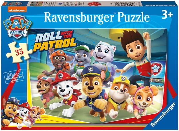 Ravensburger Puzzle 056828 Labková Patrola: Silná Jednotka 35 Dielikov