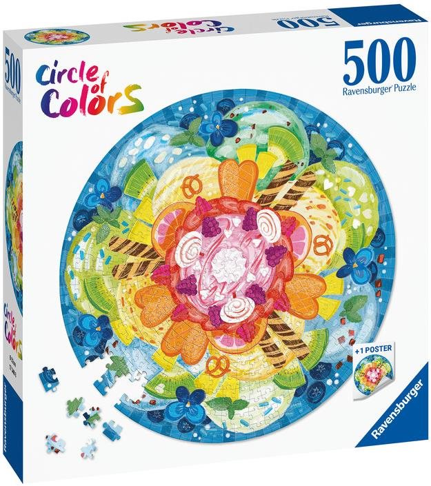 Ravensburger Puzzle 173488 Zmrzlina 500 Dielikov