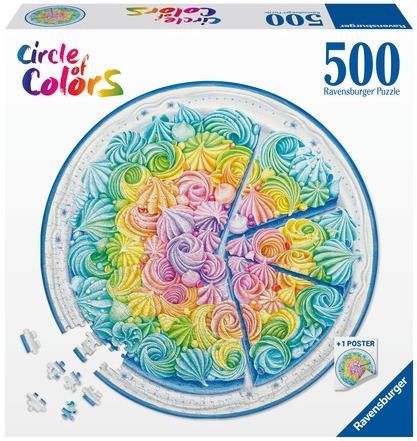 Ravensburger Puzzle 173495 Dúhová Torta 500 Dielikov